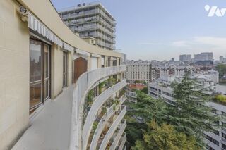 Vente Appartement Paris 13e – 3 pièces de 88 m², dernier étage, 2 balcons, lumineux, parking + cave, proche Montsouris Paris 13