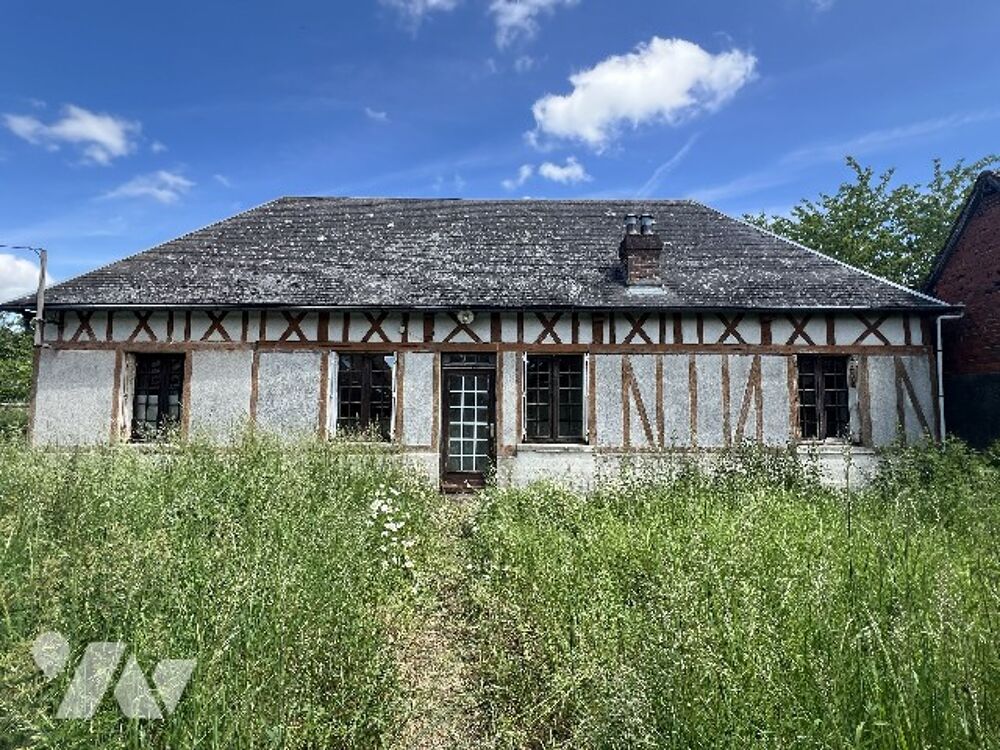 Vente Maison VNI : LE COUDRAY-ST-GERMER : maison forestière  de 4 pièces. Dépendance. Jardin de 3.093 m2 Coudray-saint-germer