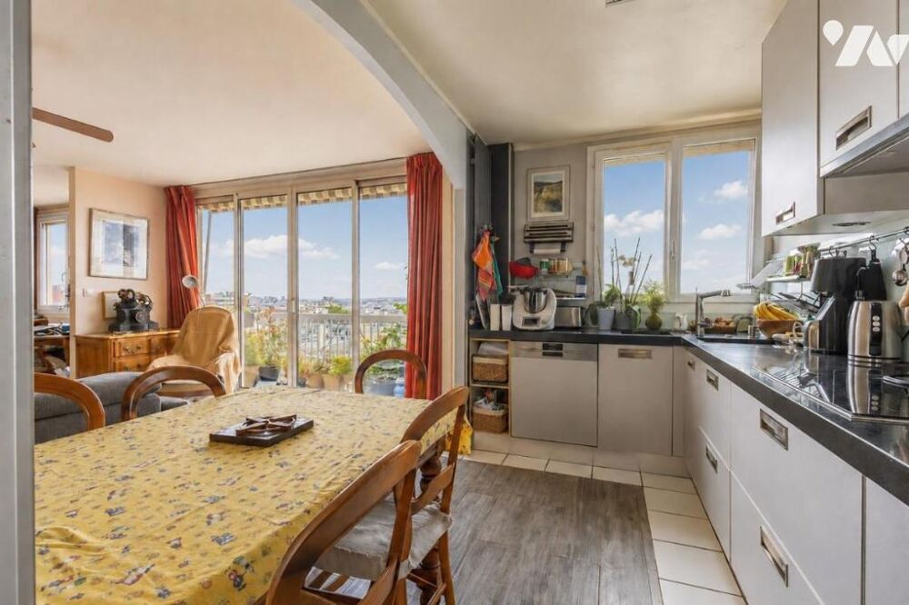 Vente Appartement VENTE en immo-interactif - Quartier Belleville - Appartement 7e étage avec vue panoramique Paris 20