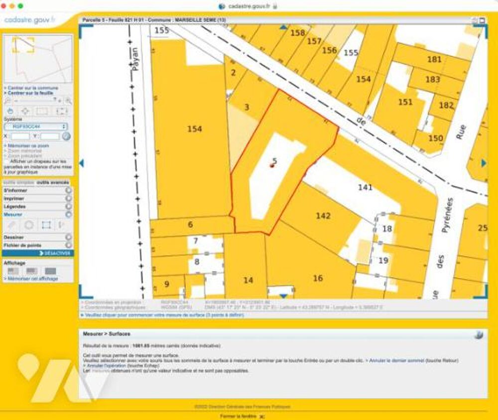 Vente Immeuble MARSEILLE (13005) 72-74, Rue de la Loubières, 2 bâtiments de 6 appartements, 3 locaux et 27 garages Marseille 5