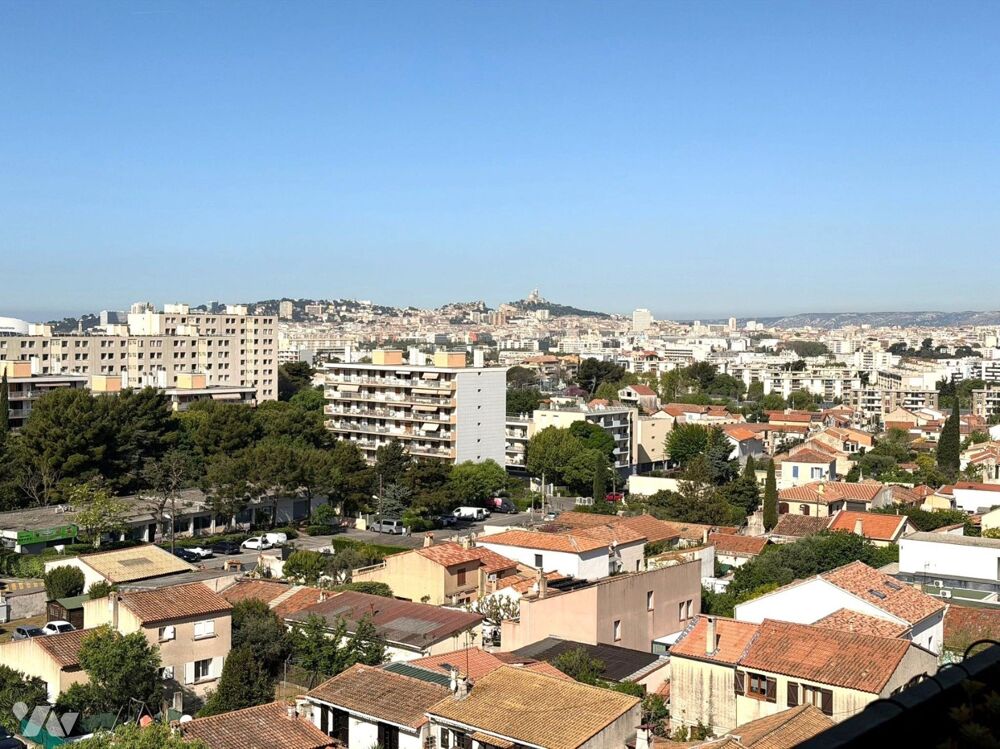 Vente Appartement Appartement de Type 3 traversant d'environ 64 m² avec 2 balcons et stationnement dans la résidence Marseille 10