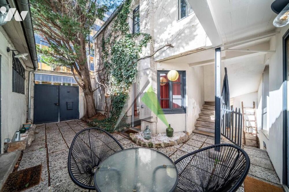 Vente Maison 75013 Paris - Maison atypique de 3 chambres sur cour Paris 13