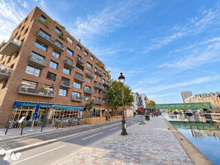 Vente Appartement Canal de l'Ourcq / Parc de la Villette, T2 de 40 m² avec balcon, 3ème étage avec ascenseur Paris 19