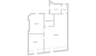  Appartement à vendre 3 pièces 42 m²