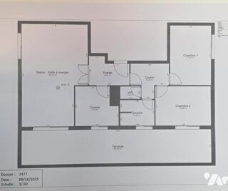  Appartement  vendre 3 pices 74 m