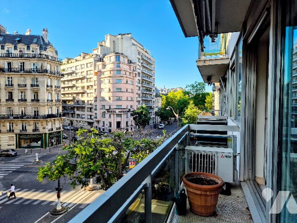 Vente Appartement PARIS XVIIe – WAGRAM – BEL APPARTEMENT FAMILIAL TRAVERSANT DE 152 m² – BALCON – 3/4 CHAMBRES Paris 17