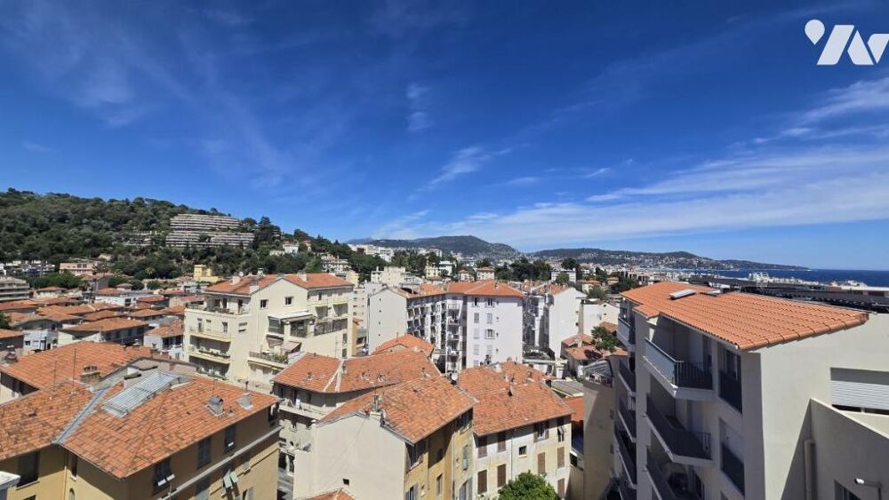 Vente Appartement 2P Magnan dernier étage vue mer. Nice