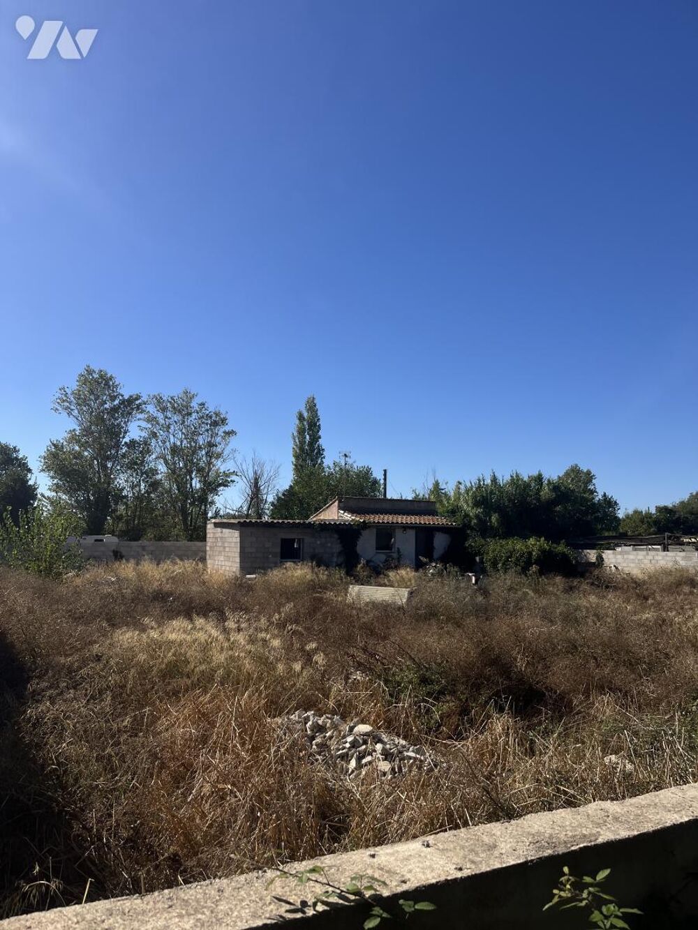 Vente Terrain Une parcelle de terre en nature de jardin avec construction non autorisée en zone agricole. Narbonne
