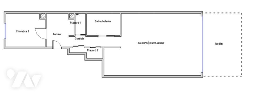 Vente Appartement Paris 16e � Rue de la Source / Villa Montmorency � Rez-de-jardin r�nov� avec jardin privatif Paris 16