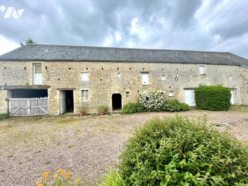 Vente Maison Authentique corps de ferme en pierre à rénover – À seulement 10 minutes de Bayeux Juaye-mondaye