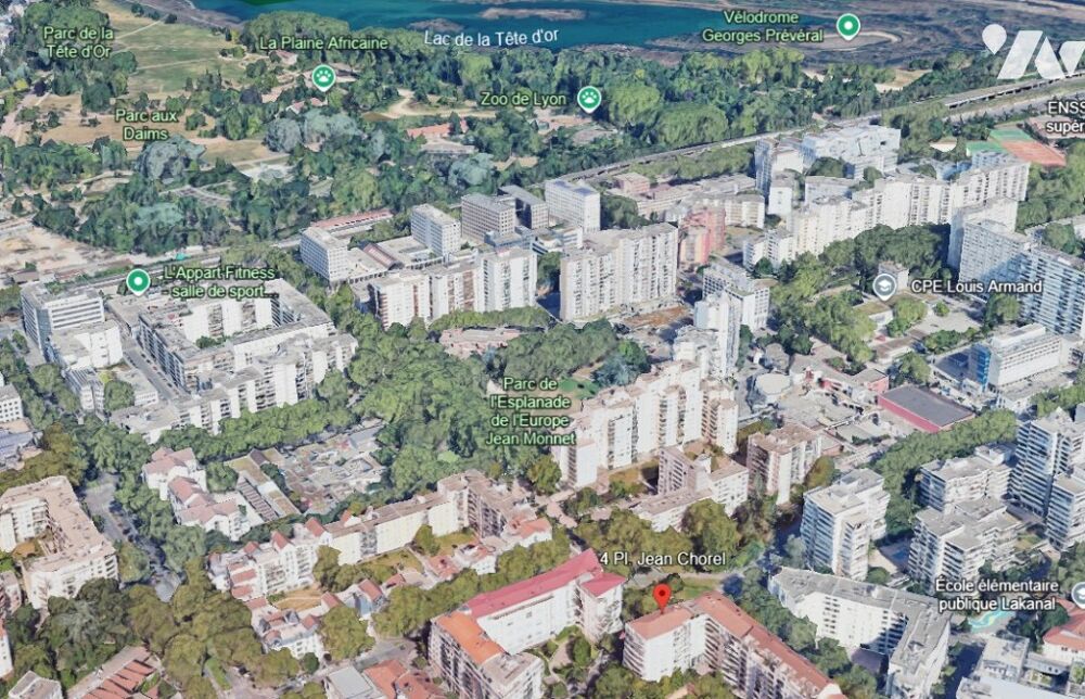 4 place Jean CHOREL "LE SQUARE D'OR" LA VENTE COMPREND : 1 appartement, 1 cave, 1 garage.