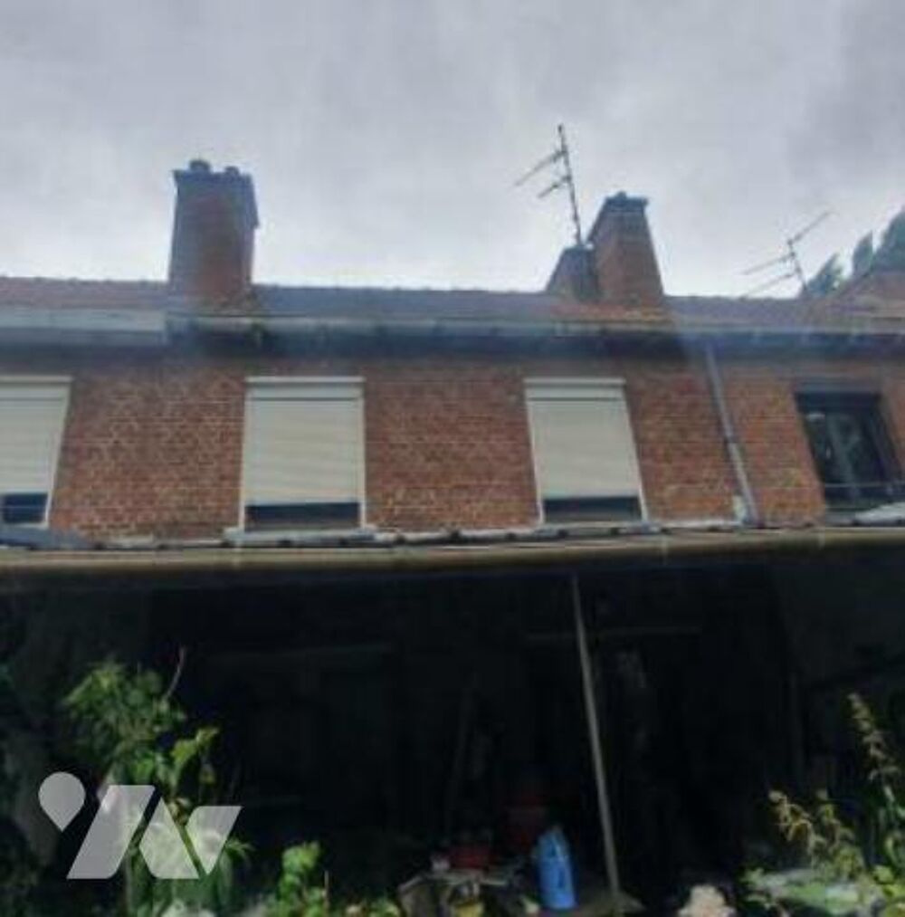 Vente Maison SECLIN (59113) – 23, Rue Paul Vaillant Couturier MAISON MITOYENNE R+1 (66.70m²) – LIBRE Seclin