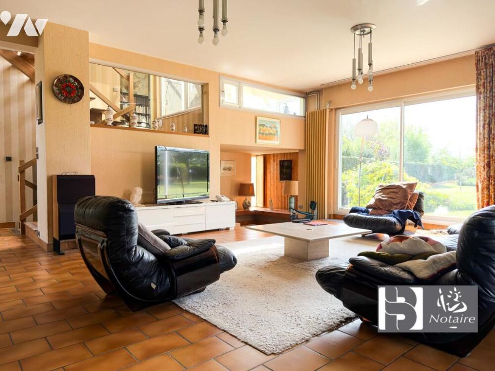 Maison darchitecte familiale  6 chambres  208 m²  Grand jardin  Sous-sol total