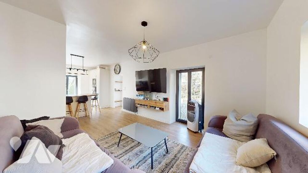 Appartement T3 avec jardin, terrasses et dépendances  Entre Aix-les-Bains et Grésy-sur-Aix