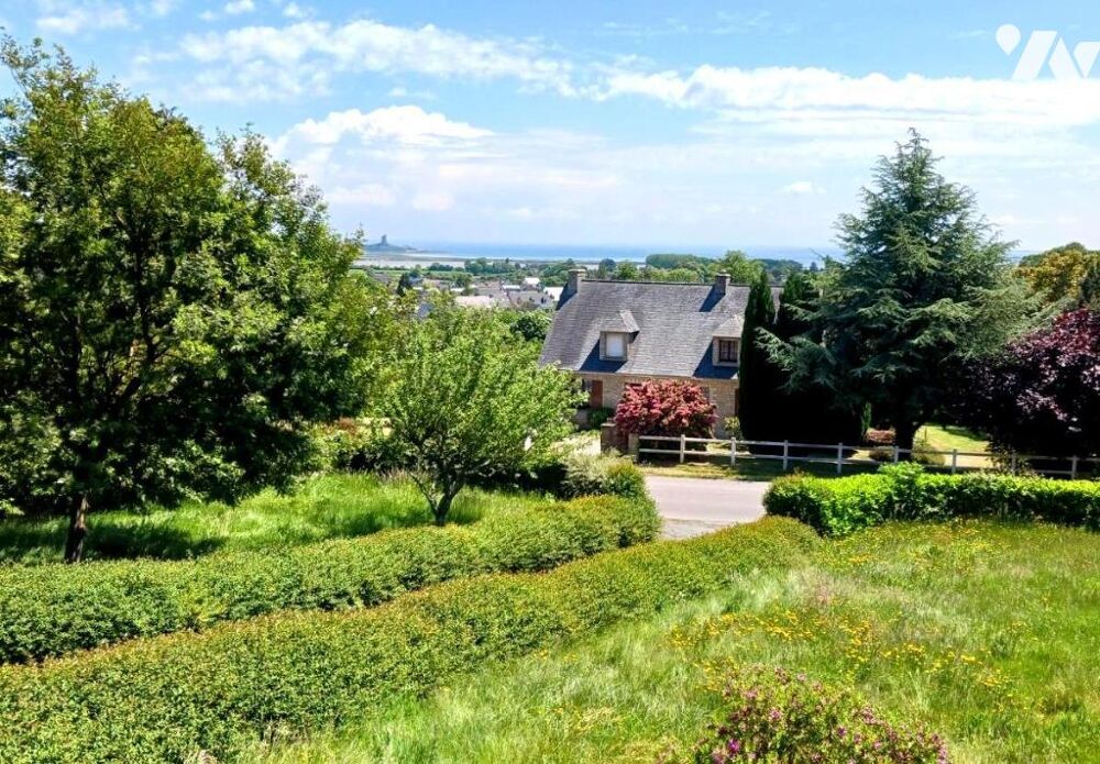 Vente Maison QUETTEHOU - Autonomie complète de plain-pied avec vue sur la Mer et la Hougue Quettehou