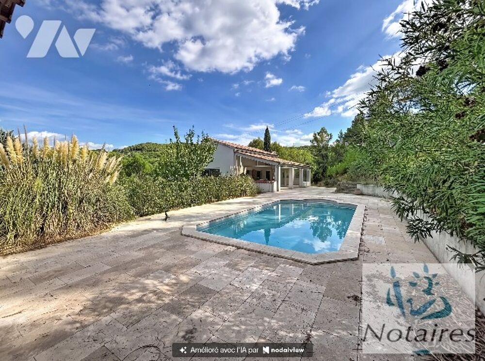 Vente Maison Maison T4 en IMMO Interactif avec 155m² de surface habitable, 94m² de dépendances, piscine Rognes