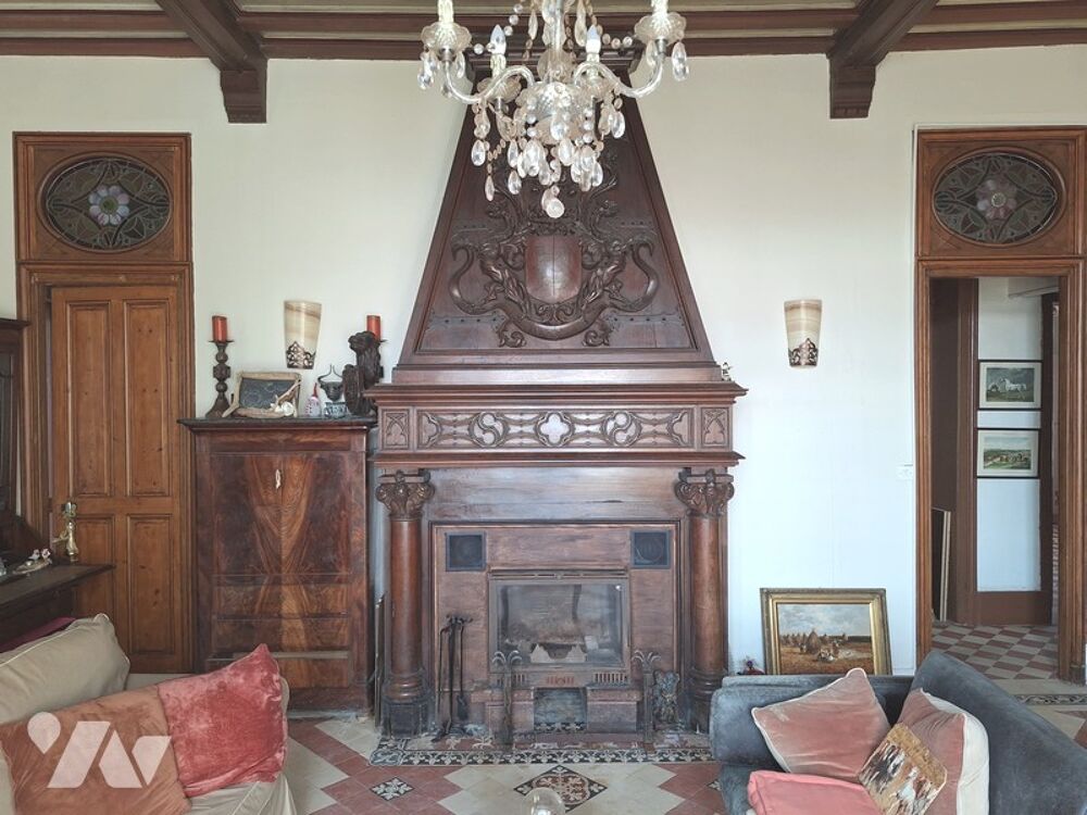 Vente Maison Villa située à Quiberville sur mer. La plage à pied. 10 pièces et 7 ch, 2 SDB, grenier, vue mer. Quiberville