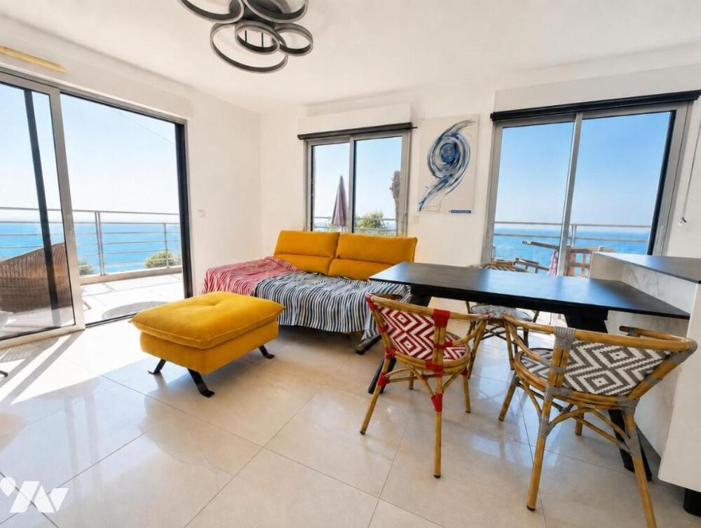 BEAUSOLEIL - APPARTEMENT AVEC TERRASSE VUE MER ET GARAGE