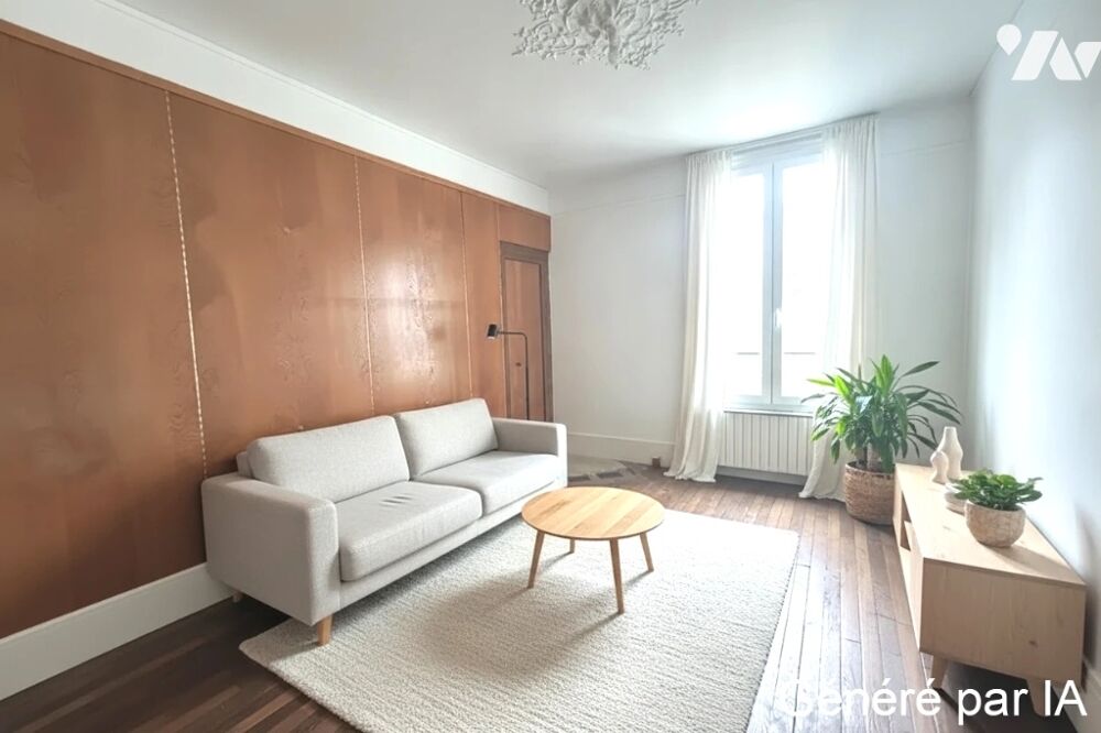 Au rez-de-jardin, appartement de 3 pièces, 63,85 m², jouissance privative dune cour/jardin