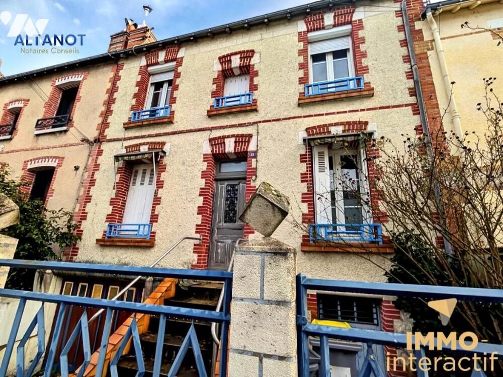 Vente Maison Maison de ville - T4 - sous-sol - garage - jardin clos Saint-pierre-des-corps