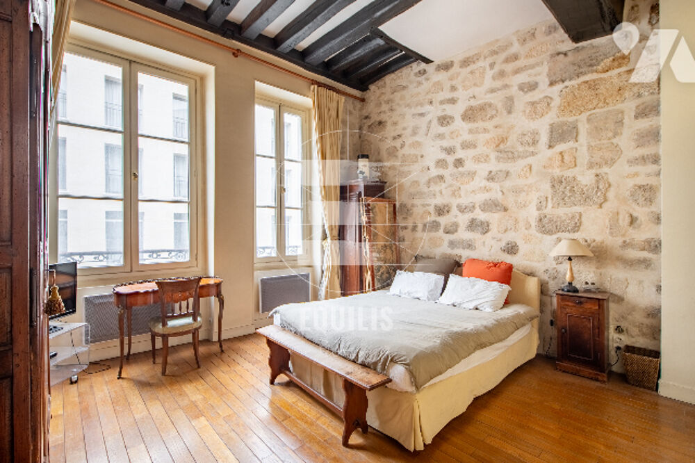 Vente Appartement Appartement de charme de 41m2, au cœur de l'authentique Île Saint-Louis. Paris 4