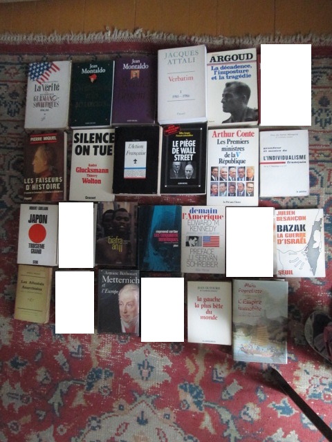 Lot de 31 livres Histoire �v�nements personnages 125 Herblay (95)