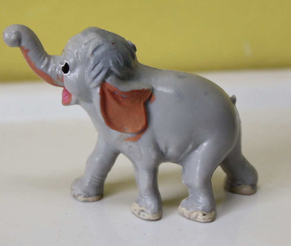 Figurine JIM rare Petit &eacute;l&eacute;phant du LIVRE DE LA JUNGLE 