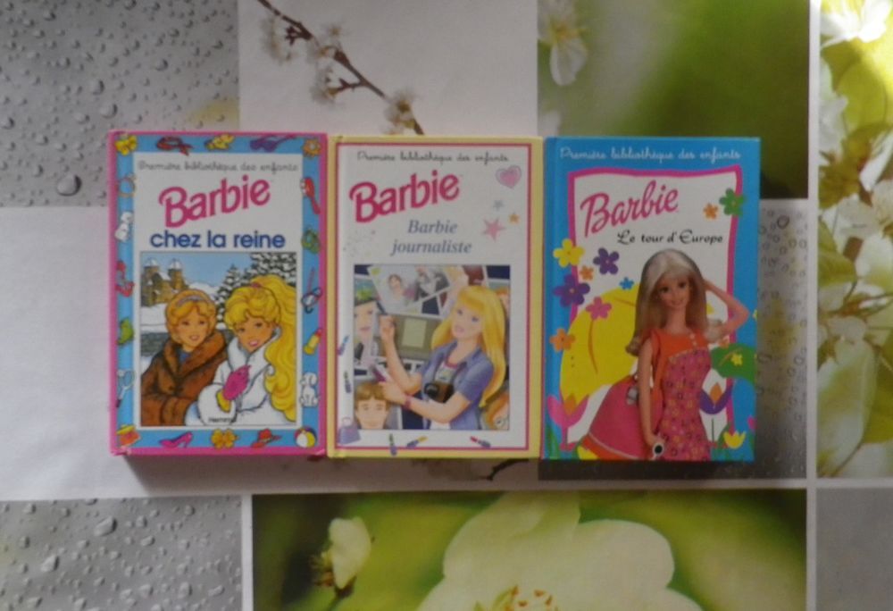 LOT DE 3 BARBIE PREMIERE BIBLIOTHEQUE DES ENFANTS Livres et BD