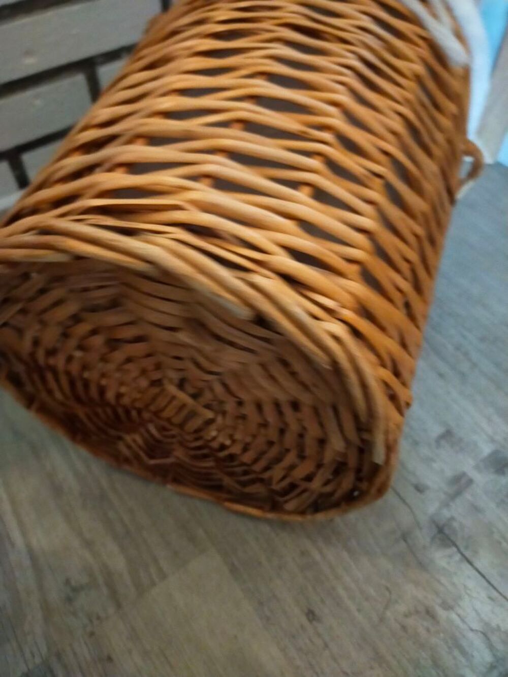Panier corbeille osier naturel Décoration