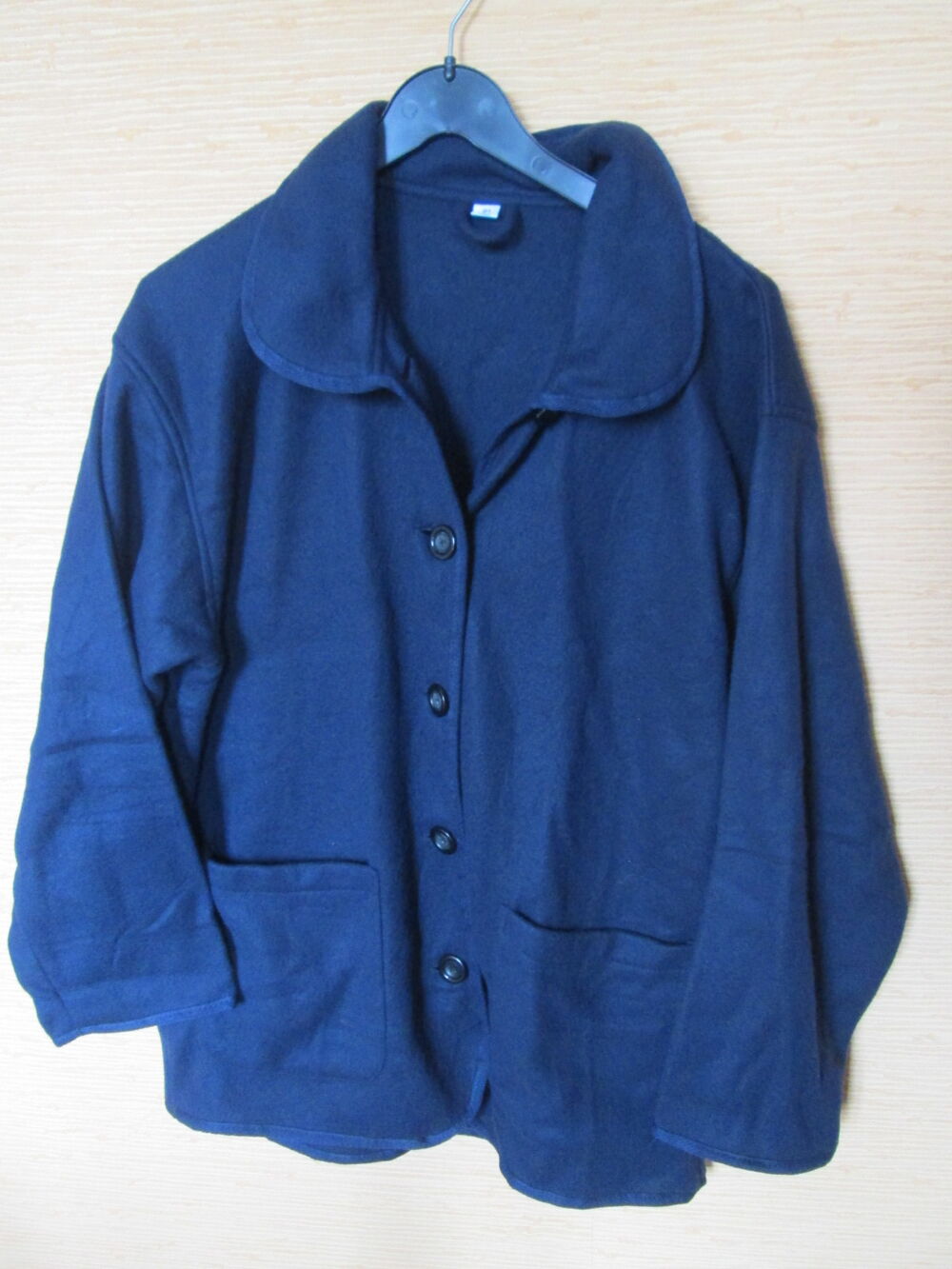 Veste en polaire bleu marine Vtements