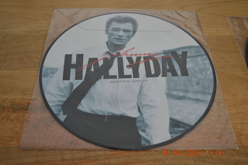 VINYLE JOHNNY HALLYDAY PICTURE NEUF CD et vinyles
