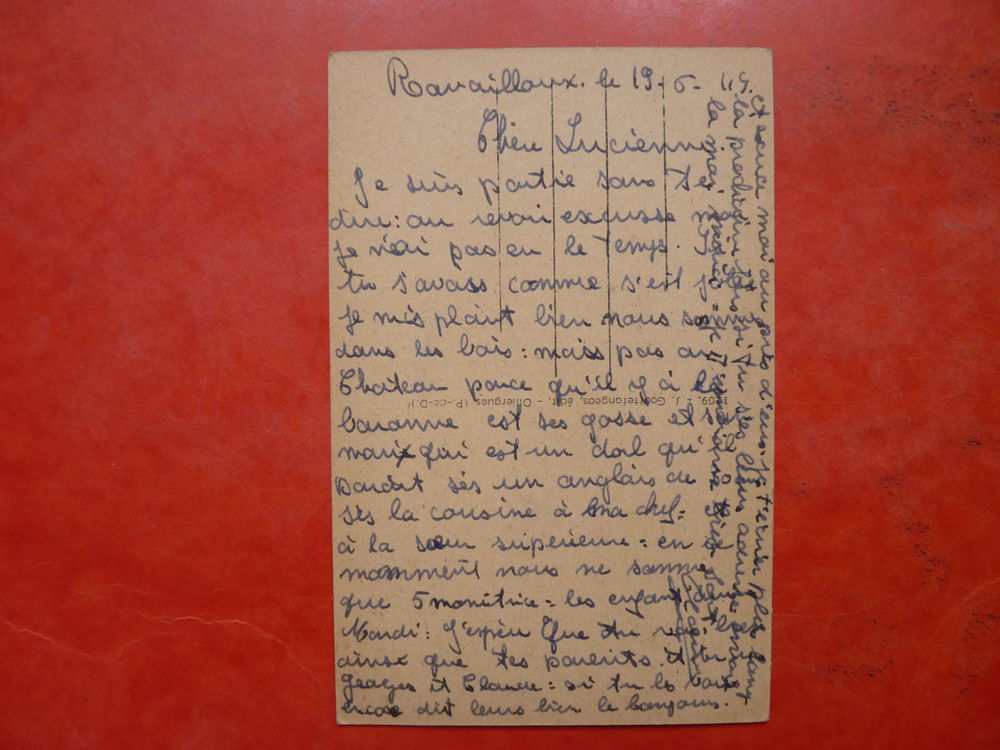Carte postale ancienne 