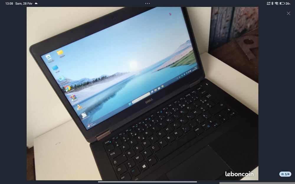 DELL Latitude E5470
W 11 pro Mat�riel informatique