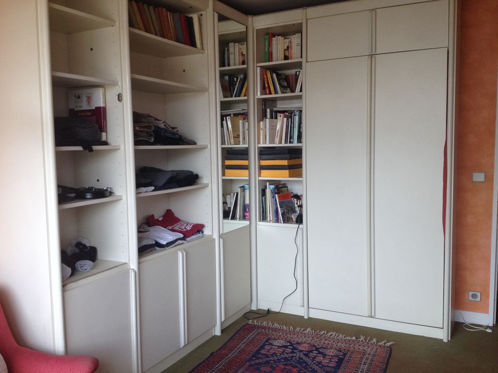 Lit escamotable + ensemble penderie et rangement Meubles