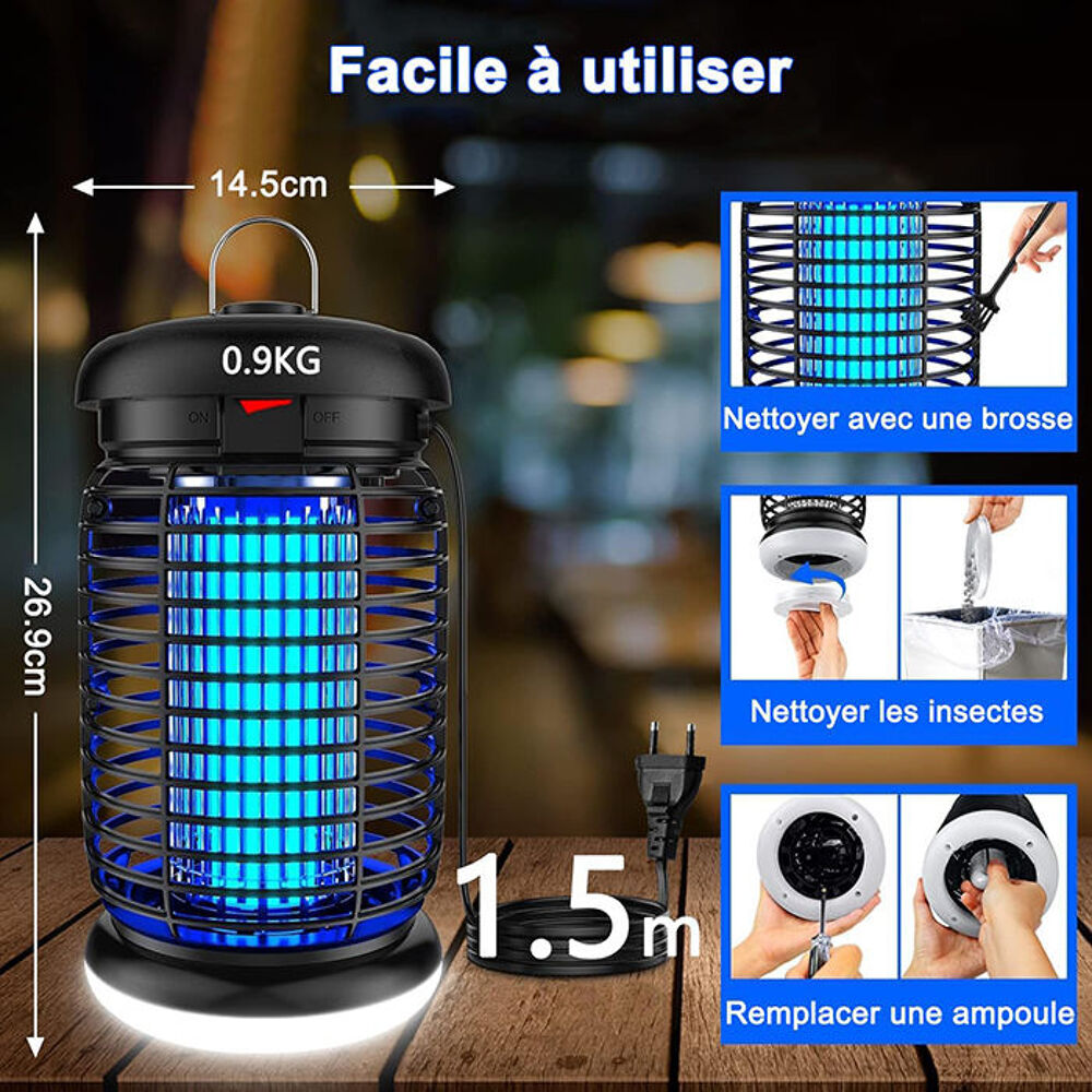 Lampe Anti Moustiques Jardin