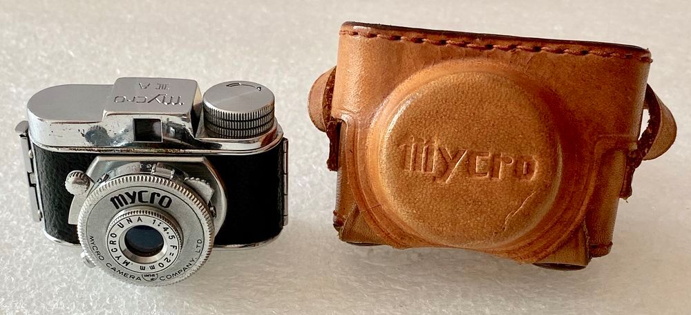 Appareil miniature MYCRO IIIA-Objectif Mycro Una 1:4.5/20mm Photos/Video/TV
