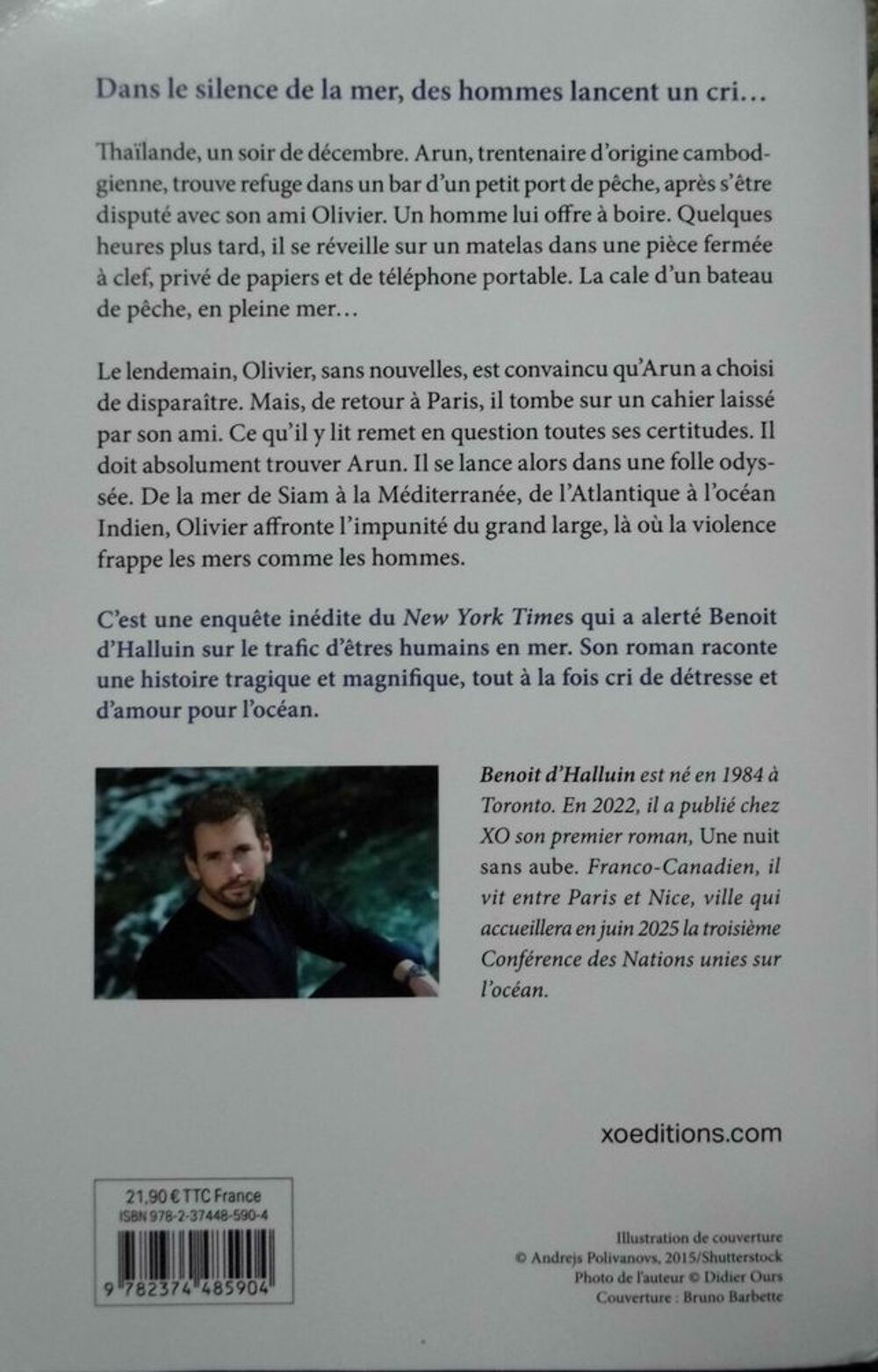 Un cri dans l'oc&eacute;an Livres et BD