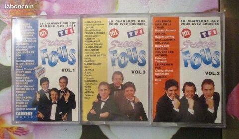 Cassettes audio  Succ�s fous  9 H�rouville-Saint-Clair (14)