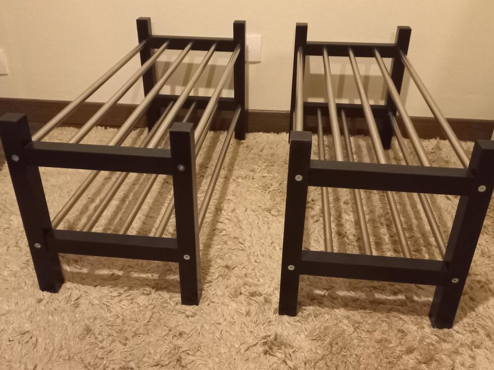 &Eacute;tag&egrave;re &agrave; chaussures IKEA noire Meubles