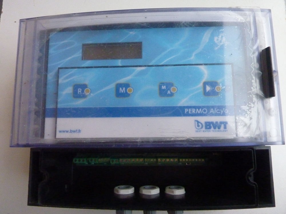Coffret de commande Adoucisseur Eau BWT PERMO Alcyo. Electroménager