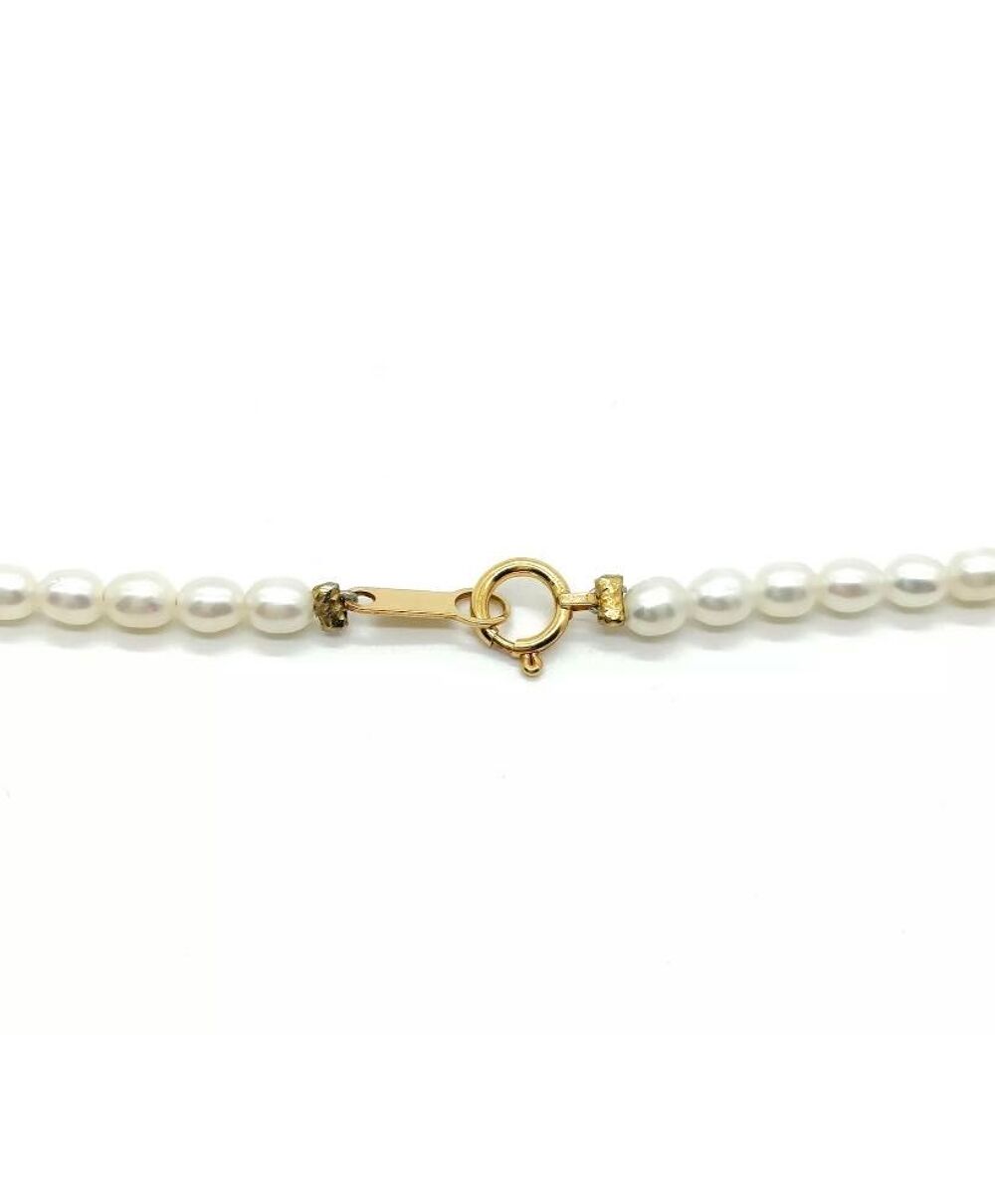 collier or perles Bijoux et montres