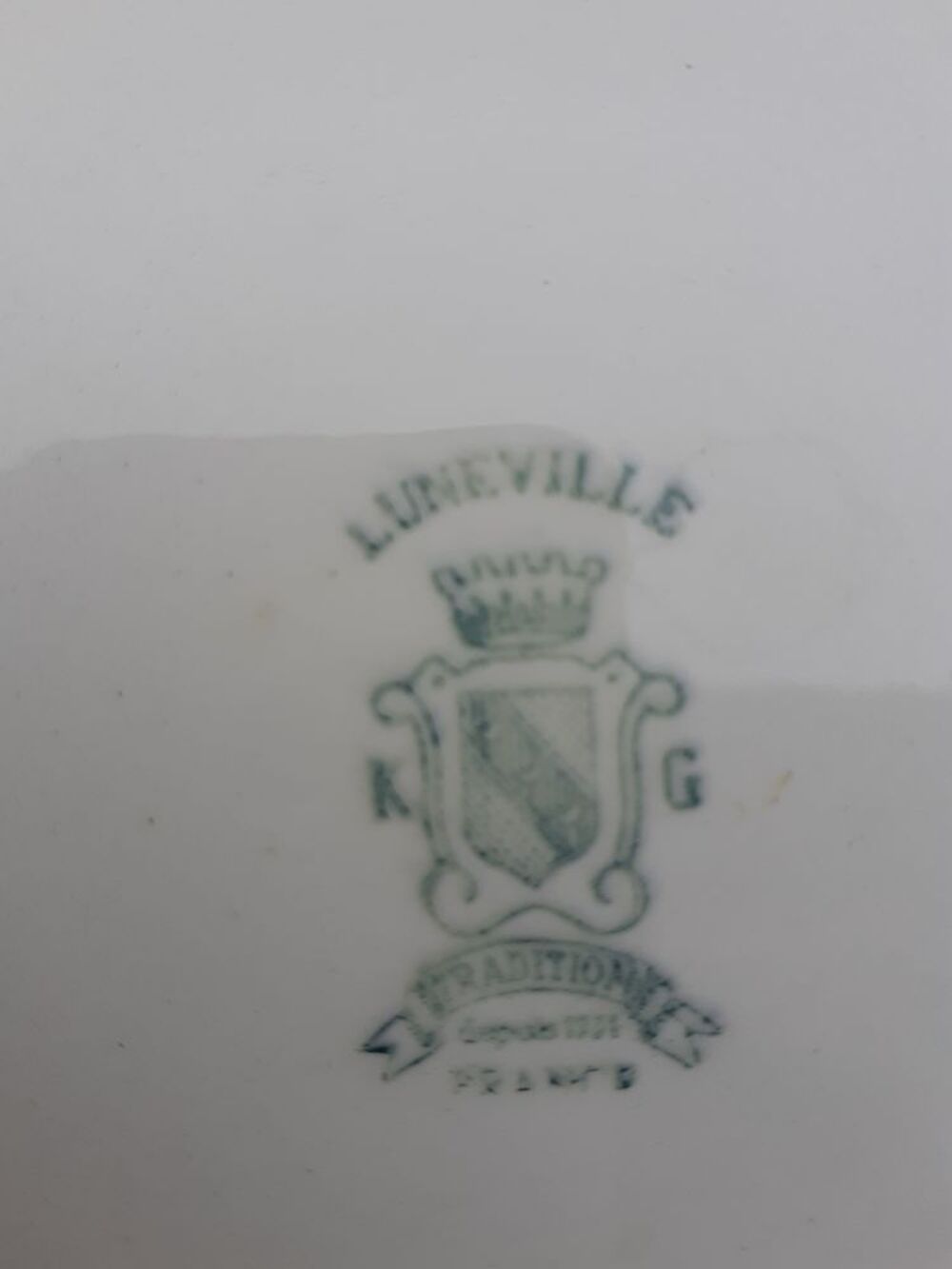 FAIENCE DE LUNEVILLE Décoration