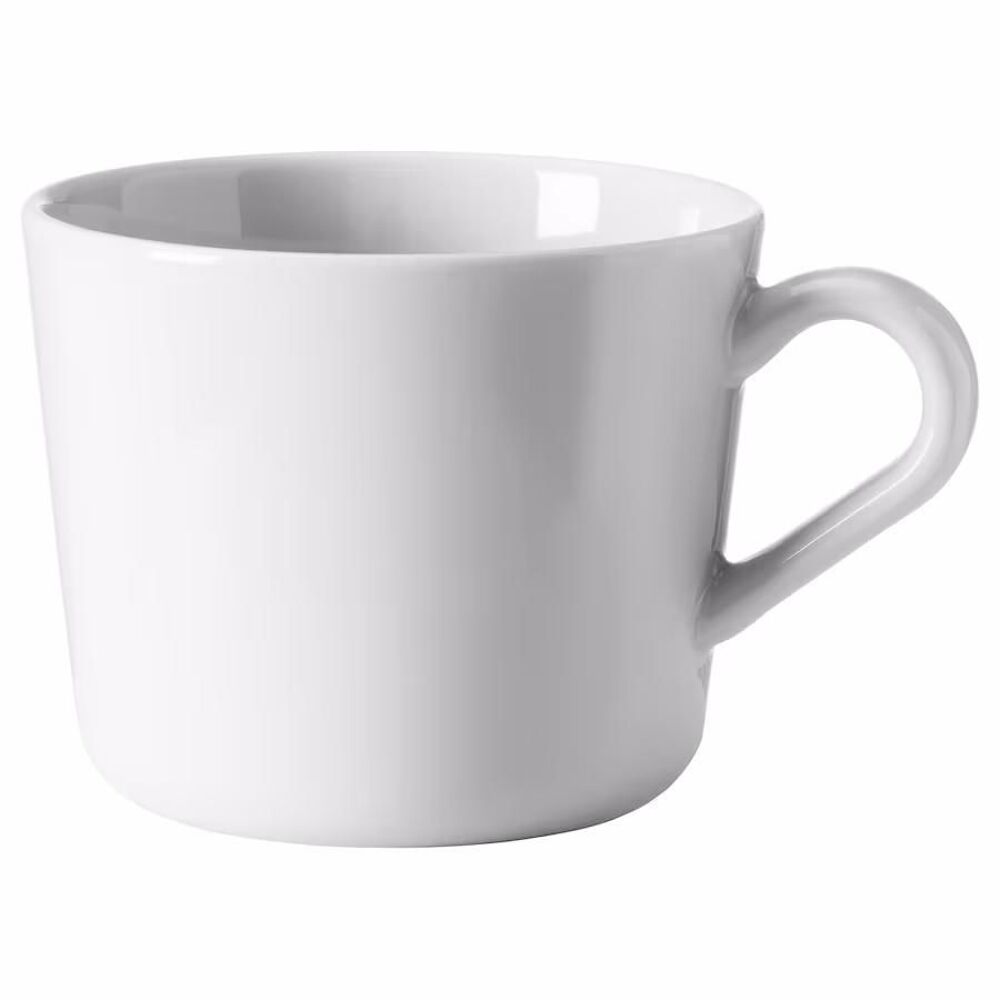 12 tasses 24 cl blanche + 12 petites cuill&egrave;res 10 € 
Cuisine