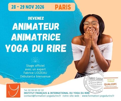 Animateur-trice de yoga du rire à Paris 0 75001 Paris