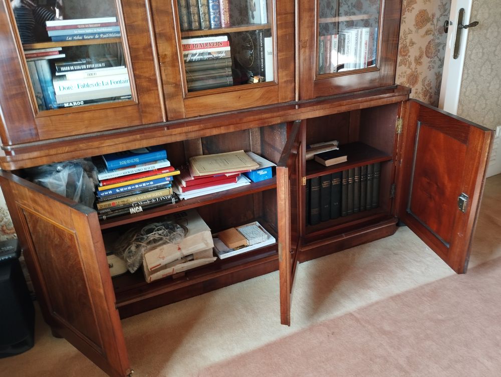 Biblioth&egrave;que anglaise 19eme si&egrave;cle Meubles