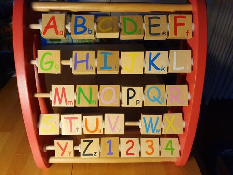 Abcdaire en bois (marque JANOD) 15 Apt (84)