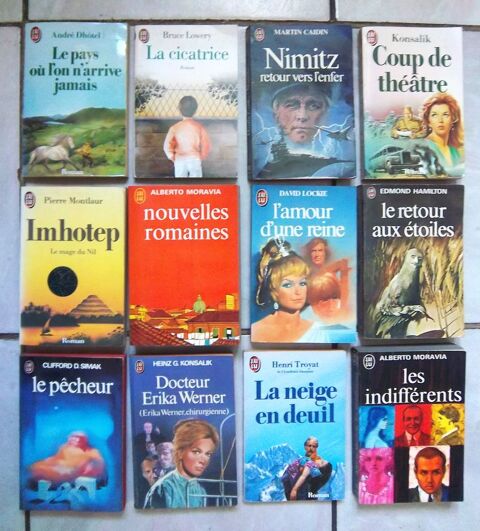 1LOT DE 48 LIVRES GENRE LE LIVRE DE POCHE - J'AI LU - POCKET Moulins (03)