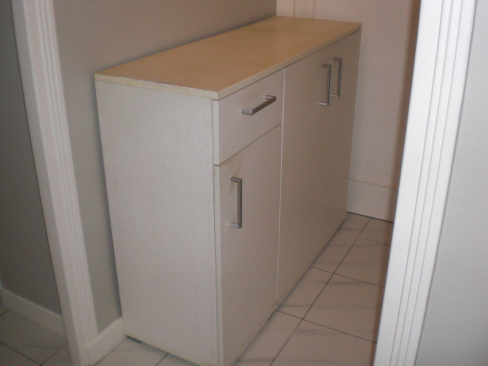 buffet bas blanc Meubles