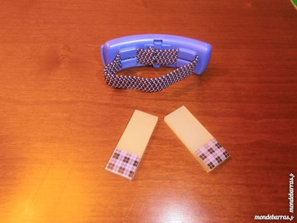 Distributeur bleu languettes adh&eacute;sives (28a) Bricolage