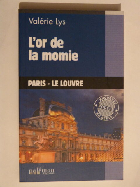 L OR DE LA MOMIE  roman policier  PALEMON 5 Brest (29)